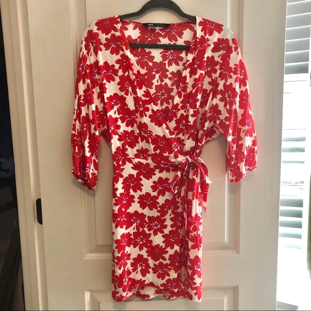 Zara Brand New Floral Summer Dress